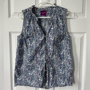 Liberty fabric blouse